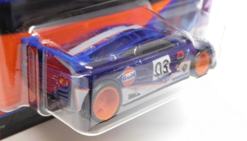 画像: 2019 HW CAR CULTURE "GULF RACING" 【McLAREN F1 GTR】 DK.BLUE/RR