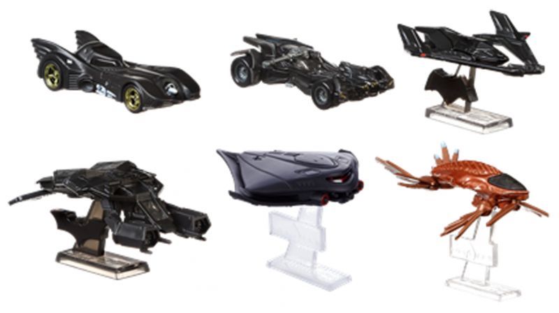 画像: 2019 RETRO ENTERTAINMENT 【Lアソート DC 6種セット】BLACK MANTA SUBMARINE/MERA SHIP/1989 BATMOBILE/JUSTICE LEAGUE BATMOBILE/BAT WING/THE BAT