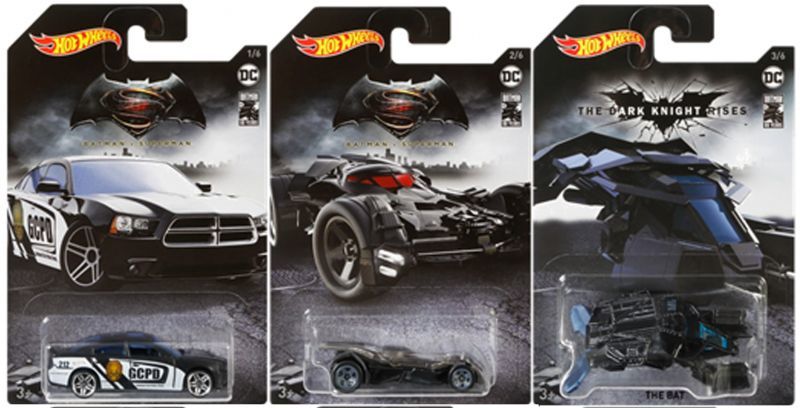 画像: 2019 BATMAN 80th ANNIVERSARY 【6種セット】'11 DODGE CHARGER R/T/BvS BATMOBILE/THE BAT/BATMAN LIVE BATMOBILE/CHROME BATMOBILE/THE BATMAN BATMOBILE