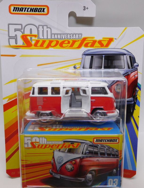 画像: 2019 MATCHBOX SUPERFAST 50th ANNIVERSARY 【4種セット】'04 HONDA S-2000/'59 VOLKSWAGEN MICCROBUS/'62 MERCEDES-BENZ 220SE/'18RANGE ROVER LWB