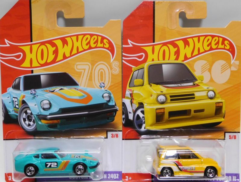 画像: 2019 TARGET EXCLUSIVE THROWBACK RETRO 【8種セット】CUSTOM DATSUN 240Z/MORRIS MINI/BONE SHAKER/CADILLAC ELMIRAJ/'85 HONDA CITY TURBO II/'65 FORD MUSTANG/BMW E36 M3 RACE/'86 MONTE CARLO SS(再入荷未定）