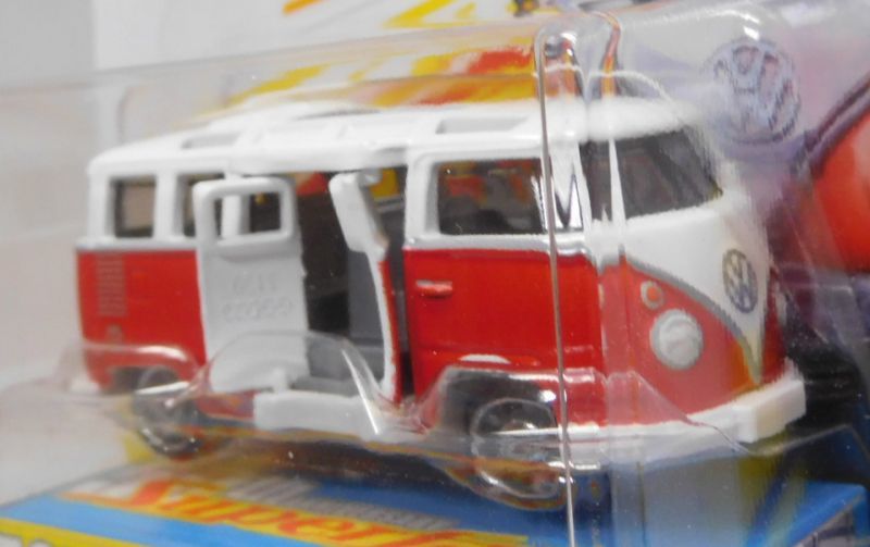 2019 Matchbox Superfast 50th #03 '59 Volkswagen 23 Microbus SEALING WAX RED/MOC 