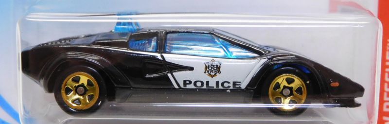 画像: 【LAMBORGHINI COUNTACH POLICE CAR】 BLACK-WHITE/5SP