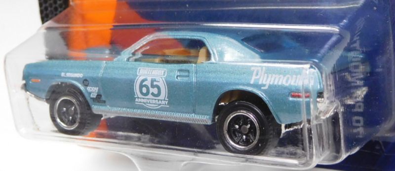 画像: 2018 MATCHBOX 65th ANNIVERSARY 【'70 PLYMOUTH CUDA】  BLUESILVER (CHAESE)(予約不可）