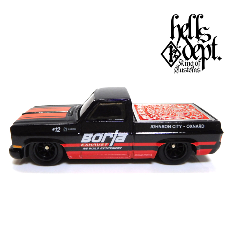 画像: HELLS DEPT 2019 - JDC13 【'83 CHEVY SILVERADO with "DARUMA"トノカバー (カスタム完成品)】BLACK/RR（送料サービス適用外）