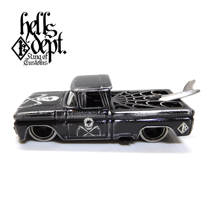 画像: 【ご予約】PRE-ORDER - HELLS DEPT 2019 - JDC13 【"SKULL CUSTOM" '62 CHEVY PICKUP (カスタム完成品)】BLACK/RR（送料サービス適用外）(3月中旬頃入荷予定）