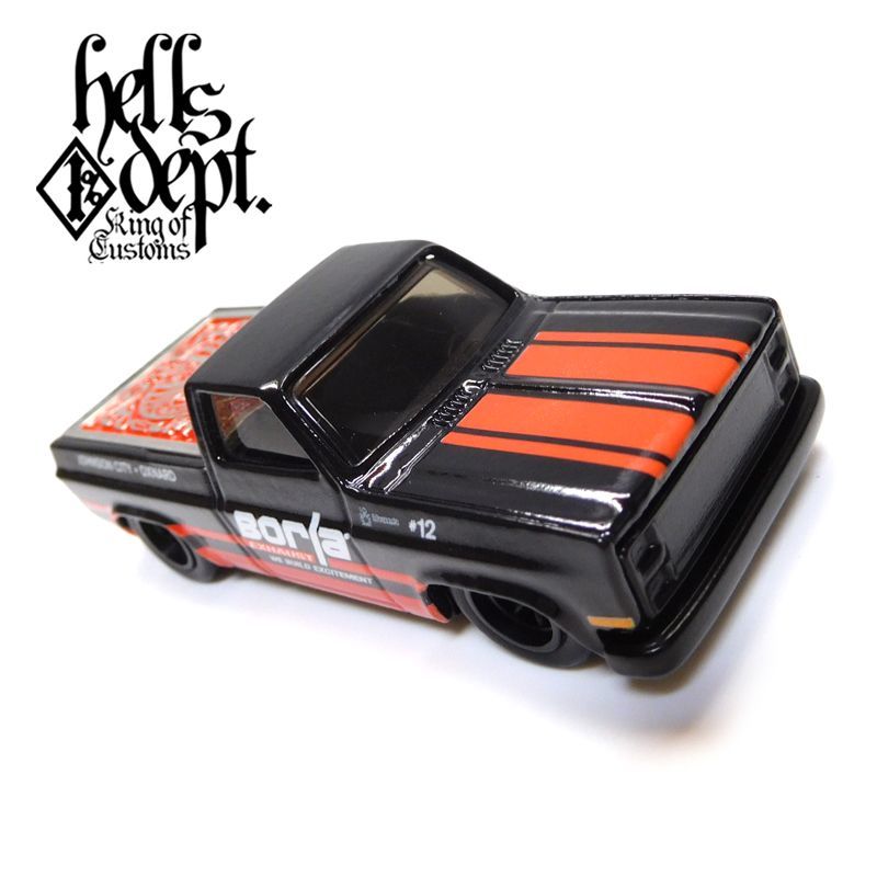 画像: HELLS DEPT 2019 - JDC13 【'83 CHEVY SILVERADO with "DARUMA"トノカバー (カスタム完成品)】BLACK/RR（送料サービス適用外）