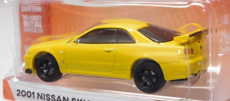 画像: 2018 GREENLIGHT TOKYO TORQUE S4 【2001 NISSAN SKYLINE GT-R (BNR34)】 YELLOW/RR