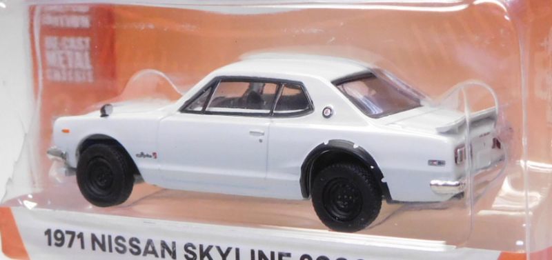 画像: 2018 GREENLIGHT TOKYO TORQUE S4 【1971 NISSAN SKYLINE 2000 GT-R】 WHITE/RR