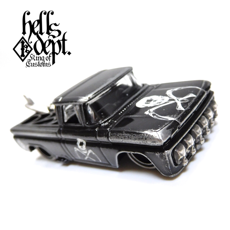 画像: 【ご予約】PRE-ORDER - HELLS DEPT 2019 - JDC13 【"SKULL CUSTOM" '62 CHEVY PICKUP (カスタム完成品)】BLACK/RR（送料サービス適用外）(3月中旬頃入荷予定）