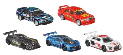 画像: 2019 HW CAR CULTURE 【Bアソート OPEN TRACK (5種セット）】 NISSAN SKYLINE GT-R/ACURA NSX GT3/AUDI R8 LMS/MERCEDES-BENZ 190E 2.5-1.6/16 MERCEDES-AMG GT3 