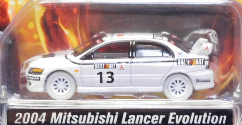 画像: 2018 JOHNNY LIGHTNING - 2PACK 【"IMPORT HEAT" 2004 MITSUBISHI LANCER EVOLUTION/2000 HONDA CIVIC HATCHBACK】 WHITE/RR (WHITE LIGHTNING)