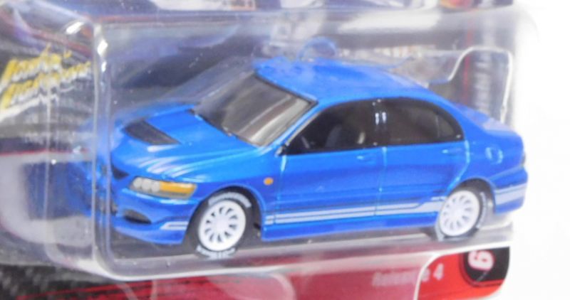 画像: 2018 JOHNNY LIGHTNING - STREET FREAKS S4 【2004 MITSUBISHI LANCER EVOLUTION】 BLUE/RR