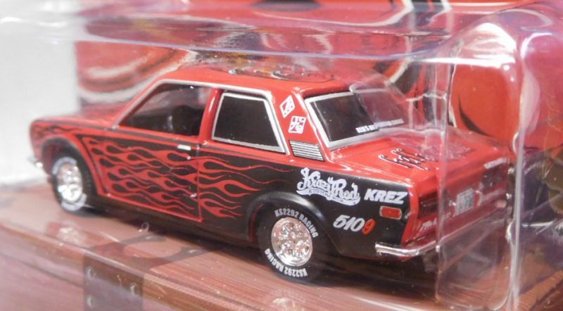 画像: 2018 GREENLIGHT "HELLS DEPT EXCLUSIVE" 【DATSUN 510 (109天狗）】 RED/RR （送料サービス適用外）