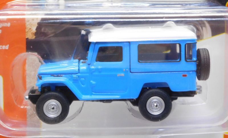 画像: 2018 JOHNNY LIGHTNING - CLASSIC GOLD COLLECTIONS "MIJO EXCLUSIVE" 【1980 TOYOTA LAND CRUISER】LT.BLUE-WHITE/RR