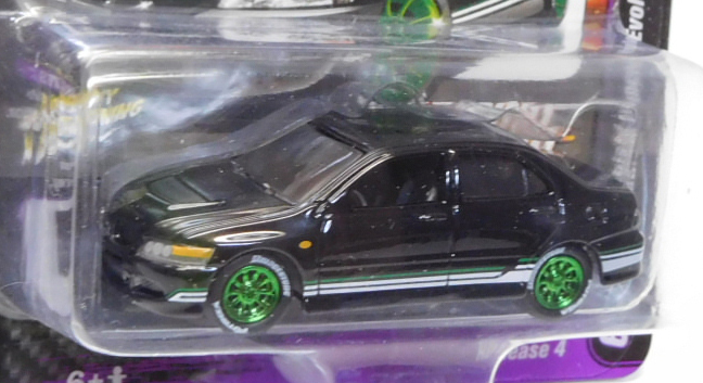 画像: 2018 JOHNNY LIGHTNING - STREET FREAKS S4 【2004 MITSUBISHI LANCER EVOLUTION】 BLACK/RR