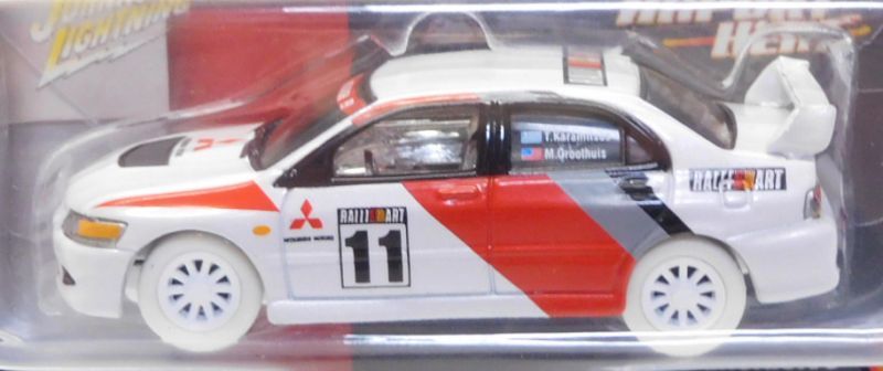 画像: 2018 JOHNNY LIGHTNING "MIJO EXCLUSIVE" 【"RALLI ART" 2004 MITSUBISHI LANCER EVOLUTION】WHITE/RR(WHITE LIGHTNING)