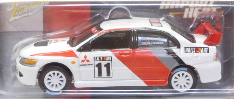 画像: 2018 JOHNNY LIGHTNING "MIJO EXCLUSIVE" 【"RALLI ART" 2004 MITSUBISHI LANCER EVOLUTION】WHITE/RR