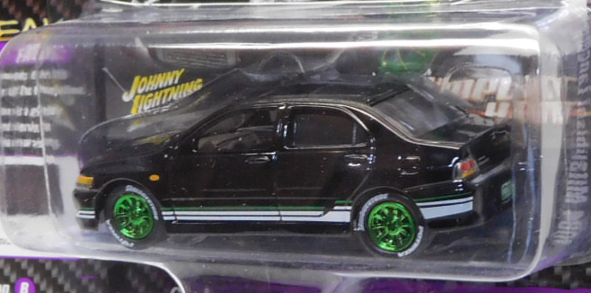 画像: 2018 JOHNNY LIGHTNING - STREET FREAKS S4 【2004 MITSUBISHI LANCER EVOLUTION】 BLACK/RR