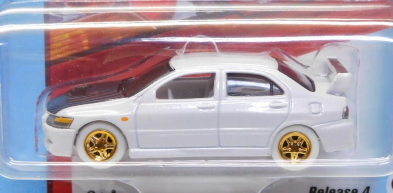 画像: 2018 JOHNNY LIGHTNING - CLASSIC GOLD COLLECTION R4B 【2004 MITSUBISHI LANCER EVOLUTION】 WHITE/RR (WHITE LIGHTNING)