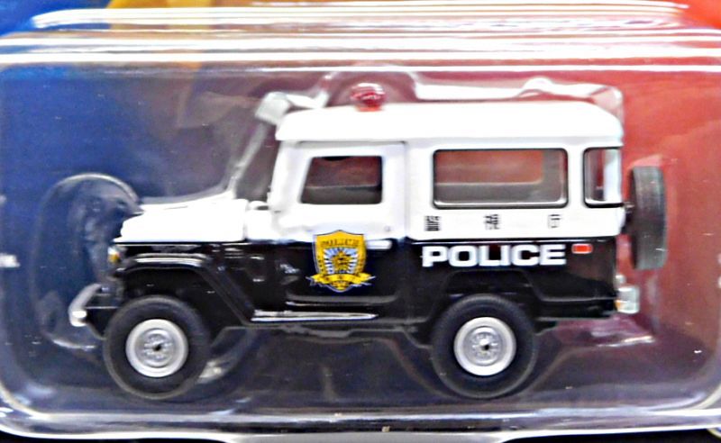 画像: 2019 JOHNNY LIGHTNING - "MIJO EXCLUSIVE" 【"警視庁" 1980 TOYOTA LAND CRUISER】BLACK-WHITE/RR