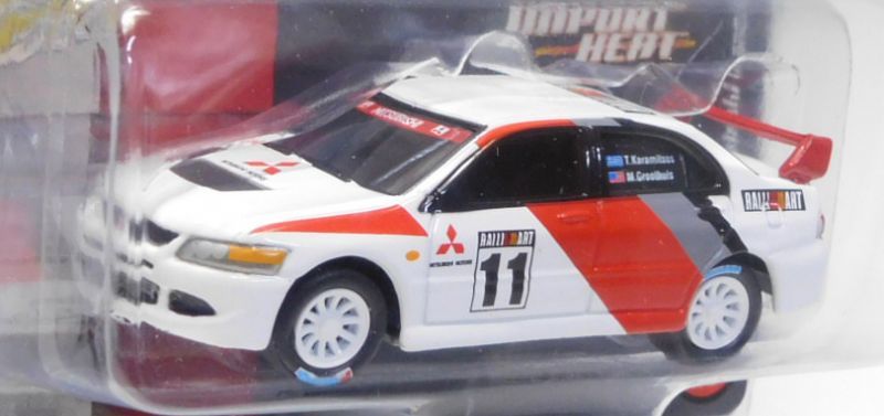 画像: 2018 JOHNNY LIGHTNING "MIJO EXCLUSIVE" 【"RALLI ART" 2004 MITSUBISHI LANCER EVOLUTION】WHITE/RR