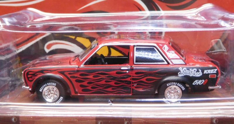 画像: 2018 GREENLIGHT "HELLS DEPT EXCLUSIVE" 【DATSUN 510 (109天狗）】 RED/RR （送料サービス適用外）