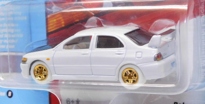 画像: 2018 JOHNNY LIGHTNING - CLASSIC GOLD COLLECTION R4B 【2004 MITSUBISHI LANCER EVOLUTION】 WHITE/RR (WHITE LIGHTNING)