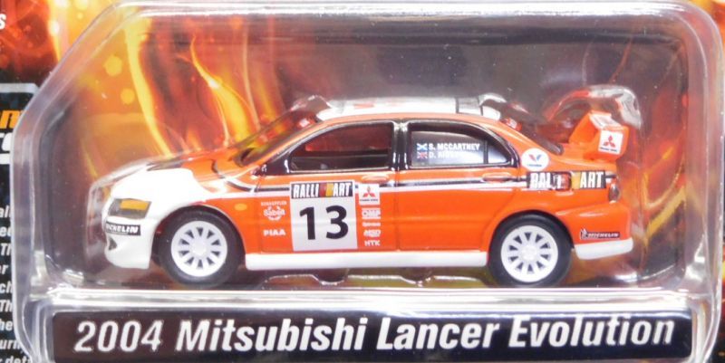 画像: 2018 JOHNNY LIGHTNING - 2PACK 【"IMPORT HEAT" 2004 MITSUBISHI LANCER EVOLUTION/2000 HONDA CIVIC HATCHBACK】 RED-GREEN/RR