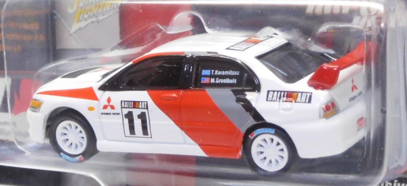 画像: 2018 JOHNNY LIGHTNING "MIJO EXCLUSIVE" 【"RALLI ART" 2004 MITSUBISHI LANCER EVOLUTION】WHITE/RR