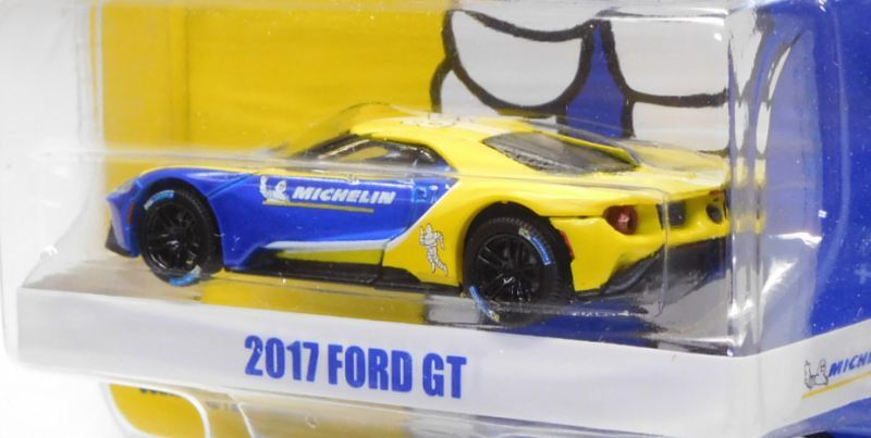 画像: 2018 GREENLIGHT HOBBY EXCLUSIVE 【"MICHELIN" 2017 FORD GT】 BLUE-YELLOW/RR