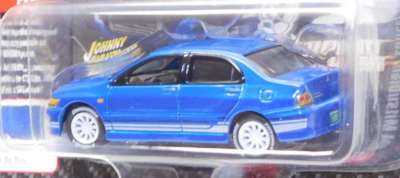 画像: 2018 JOHNNY LIGHTNING - STREET FREAKS S4 【2004 MITSUBISHI LANCER EVOLUTION】 BLUE/RR