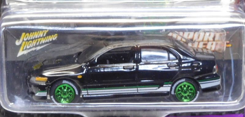 画像: 2018 JOHNNY LIGHTNING - STREET FREAKS S4 【2004 MITSUBISHI LANCER EVOLUTION】 BLACK/RR