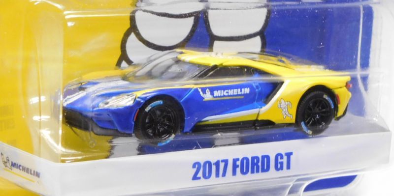 画像: 2018 GREENLIGHT HOBBY EXCLUSIVE 【"MICHELIN" 2017 FORD GT】 BLUE-YELLOW/RR