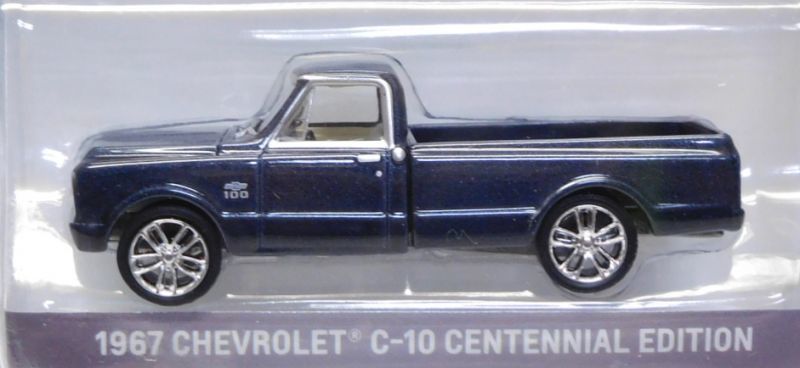 画像: 2018 GREENLIGHT HOBBY EXCLUSIVE 【"CHEVROLET TRUCKS 100 YEARS" 1967 CHEVROLET C-10 CENTENNIAL EDITION】 NAVY/RR