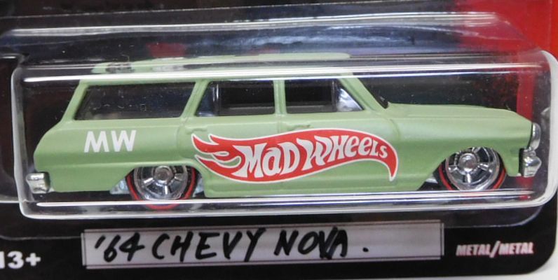 画像: MAD WHEELS (マッドホイール） 【'64 CHEVY NOVA DELIVERY (カスタム完成品）】FLAT LT.GREEN/RR （送料サービス適用外） 