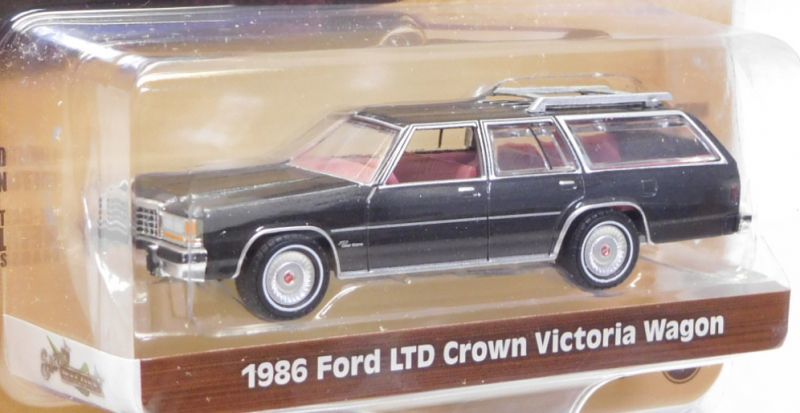 画像: 2019 GREENLIGHT ESTATE WAGON S2 【1986 FORD LTD CROWN VICTORIA WAGON】 BLACK/RR 