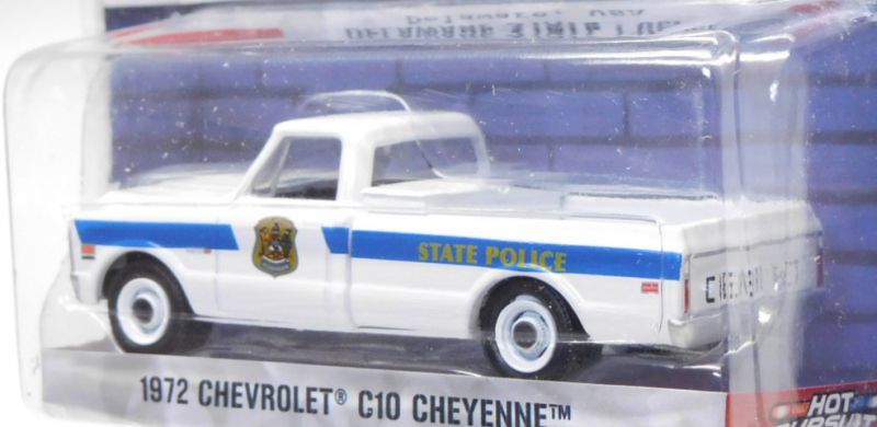 画像: 2019 GREENLIGHT HOT PURSUIT S29 【1972 CHEVROLET C10 CHEYENNE】 WHITE/RR (DELAWARE STATE POLICE)