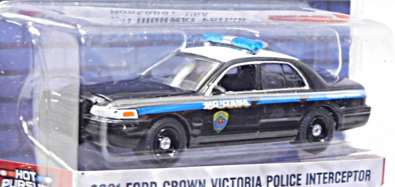 画像: 2019 GREENLIGHT HOT PURSUIT S29 【2001 FORD CROWN VICTORIA POLICE INTERCEPTOR】 BLACK-WHITE/RR (MONTANA HIGHWAY PATROL)