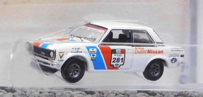 画像: 2019 GREENLIGHT ALL-TERRAIN S7 【1972 DATSUN 510 RALLY】  WHITE/RR