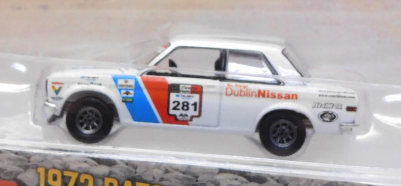 画像: 2019 GREENLIGHT ALL-TERRAIN S7 【1972 DATSUN 510 RALLY】  WHITE/RR