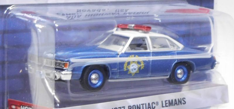 画像: 2019 GREENLIGHT HOT PURSUIT S29 【1977 PONTIAC LEMANS】 BLUESILVER-WHITE/RR (NEVADA HIGHWAY PATROL)