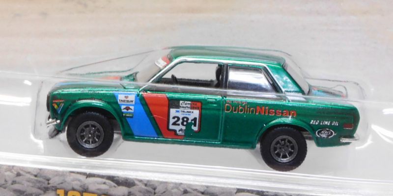 画像: 2019 GREENLIGHT ALL-TERRAIN S7 【1972 DATSUN 510 RALLY】  MET.GREEN/RR (GREEN MACHINE)