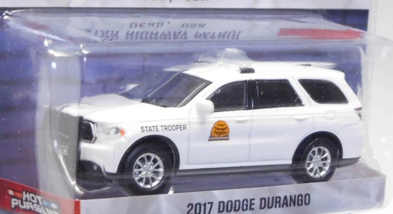 画像: 2019 GREENLIGHT HOT PURSUIT S29 【2017 DODGE DURANGO】 WHITE/RR (UTAH HIGHWAY PATROL)