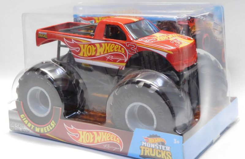 画像: 1/24 SCALE  MONSTER TRUCKS  【HOT WHEELS RACING】 R.T.RED