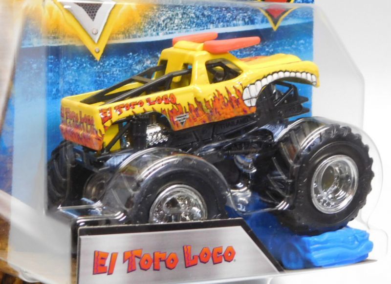 画像: 2018 MONSTER JAM includes RE-CRUSHABLE CAR! 【EL TORO LOCO】 YELLOW (CREATURES)