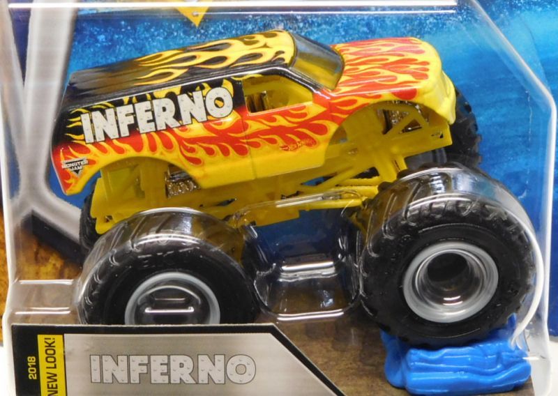 画像: 2018 MONSTER JAM includes RE-CRUSHABLE CAR! 【INFERNO】 YELLOW-BLACK (FLASH BACK)(2018 NEW LOOK!)