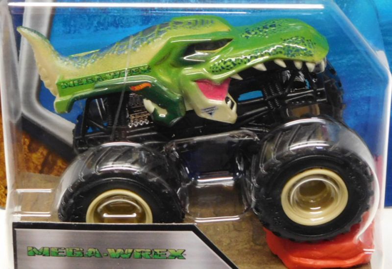 画像: 2018 MONSTER JAM includes RE-CRUSHABLE CAR! 【MEGA WREX】 GREEN (CREATURES)