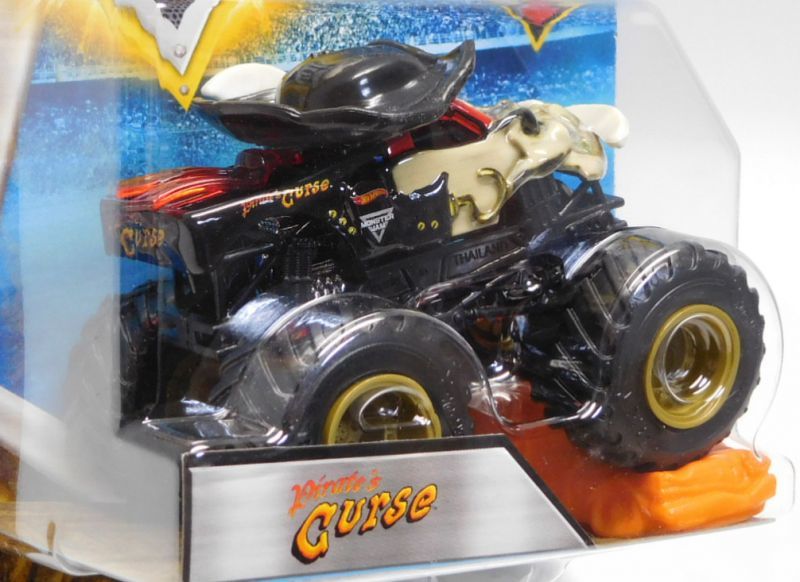 画像: 2018 MONSTER JAM includes RE-CRUSHABLE CAR! 【PIRATE'S CURSE】 BLACK-TAN (TOUR FAVORITES)