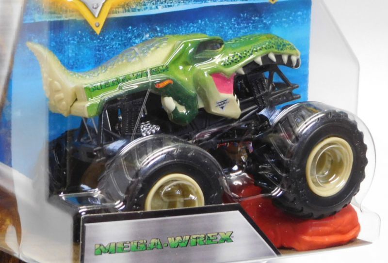 画像: 2018 MONSTER JAM includes RE-CRUSHABLE CAR! 【MEGA WREX】 GREEN (CREATURES)